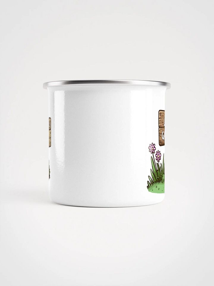 Let's Garden! Enamel Mug product image (2)