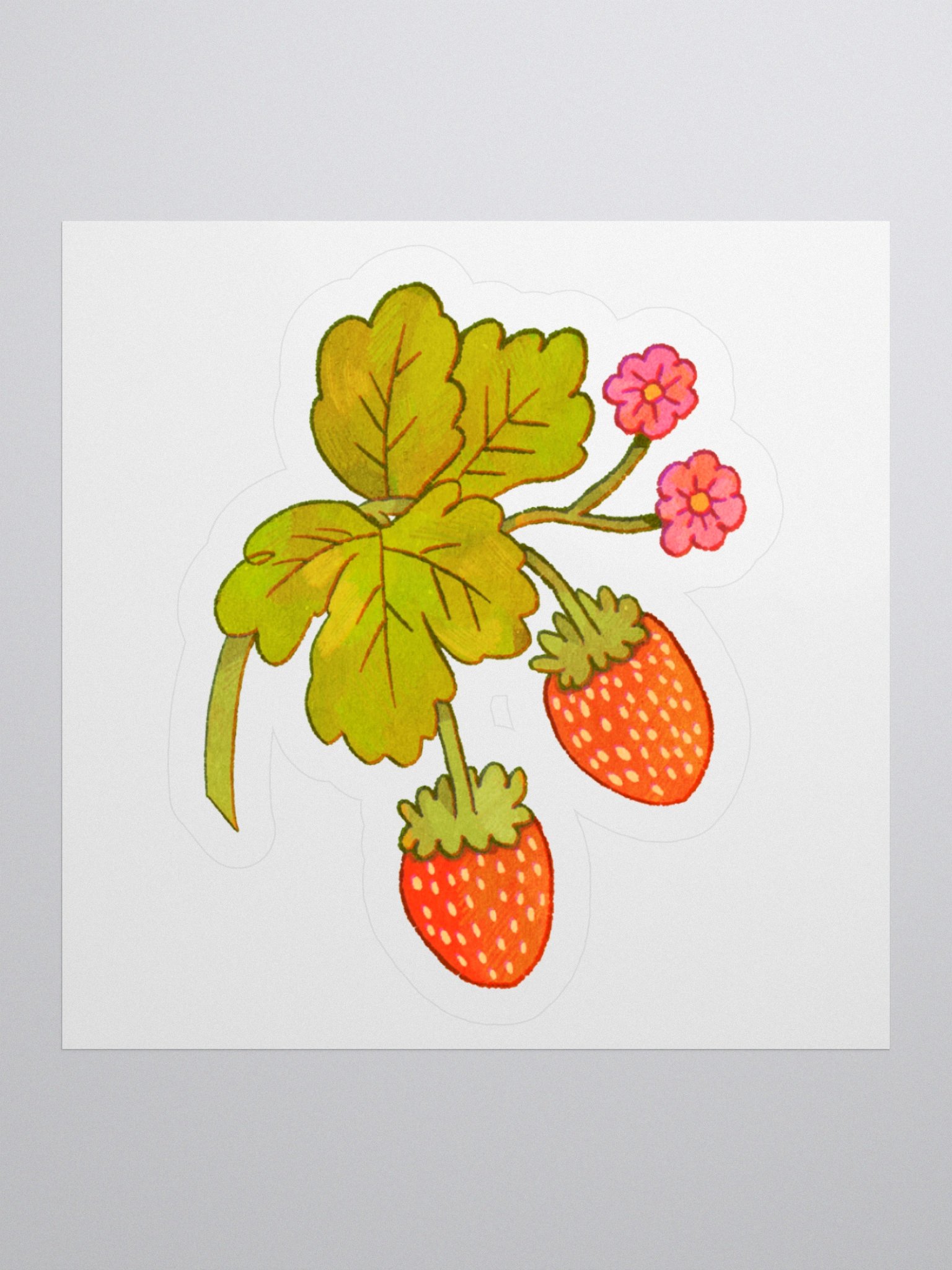Strawberry Sticker product image (2)