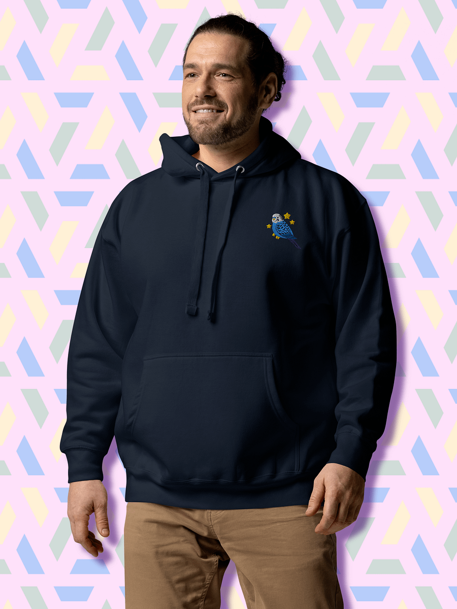 Starry Budgie Unisex Premium Hoodie product image (4)