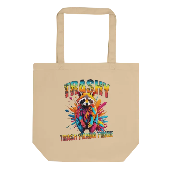 Trashy Trash Panda Pride Raccoon Eco Tote product image (1)