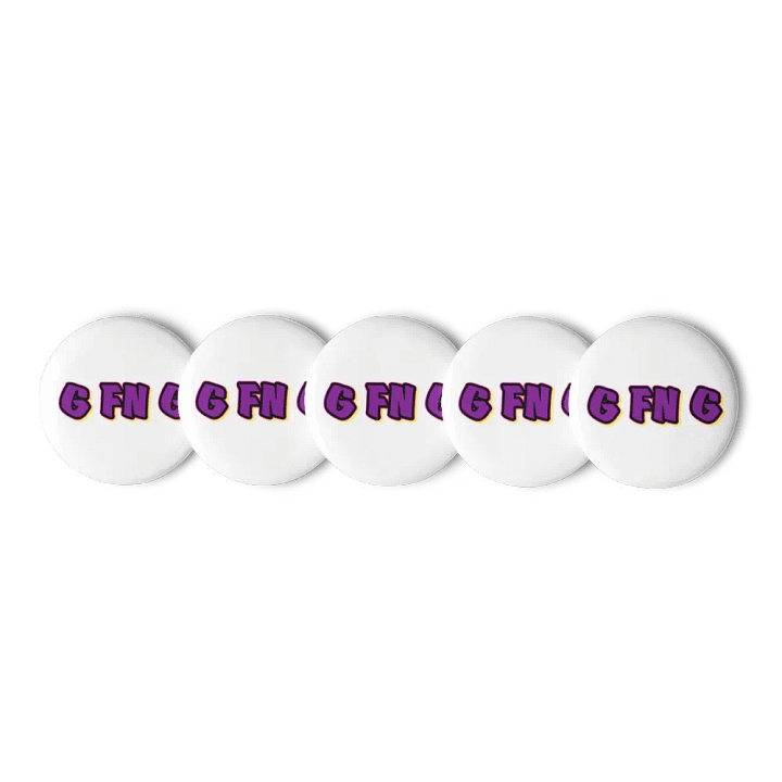 Vibrant GFNG Pin Button Set product image (1)