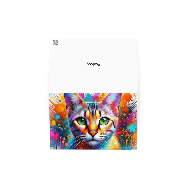 Greeting Card: Egyptian Mau product image (1)