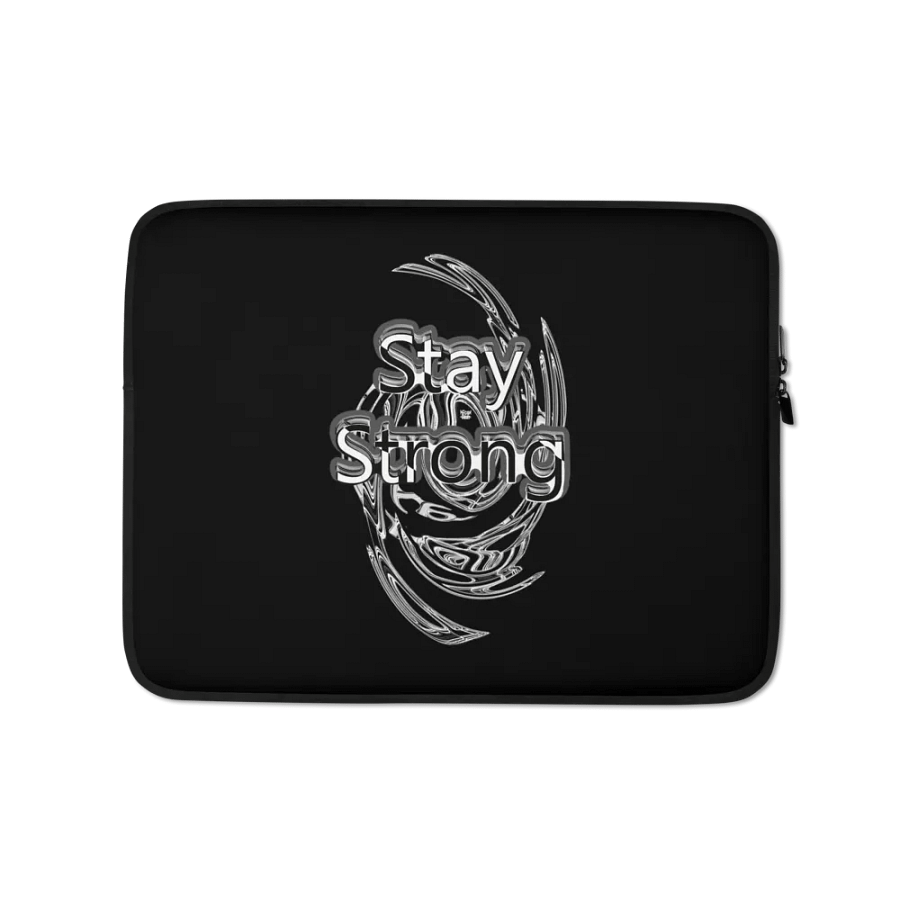 Stay Strong - Black - Laptop Sleeve product image (1)