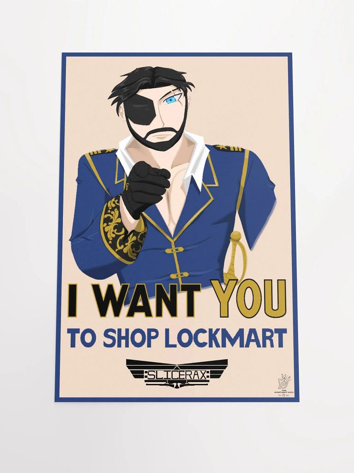 Captain Slicerax LOCKMART Poster product image (1)