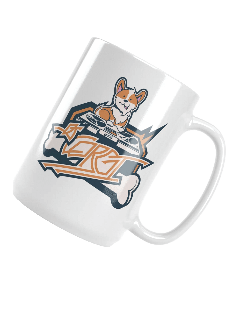 DJ CORGI 15 oz. mug product image (5)
