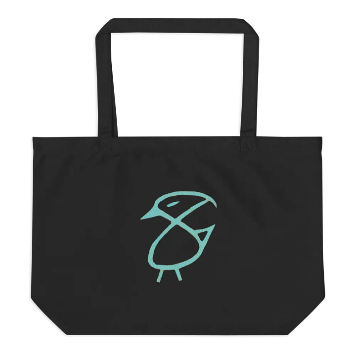 Blue Cat Organic Tote Bag product image (2)