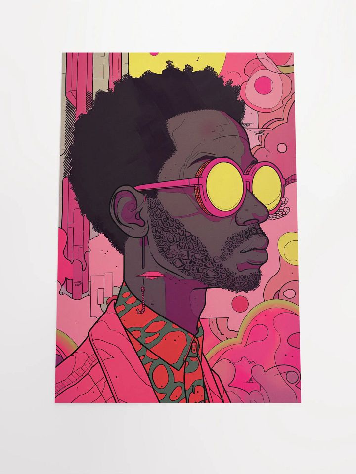 Retro Shades: Street Style Pop Art Poster product image (1)