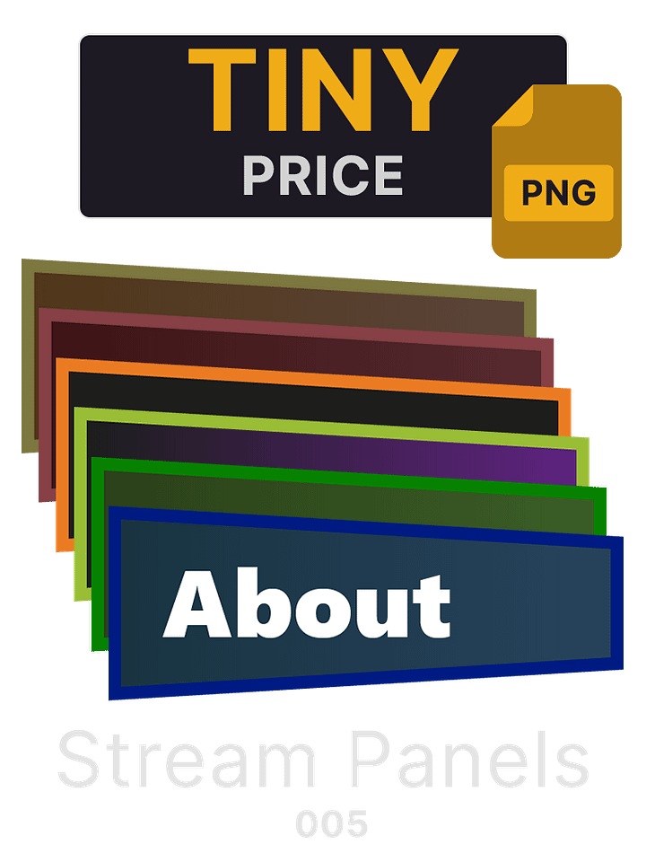 Stream Panels - 18x6 Colours - 005 product image (1)