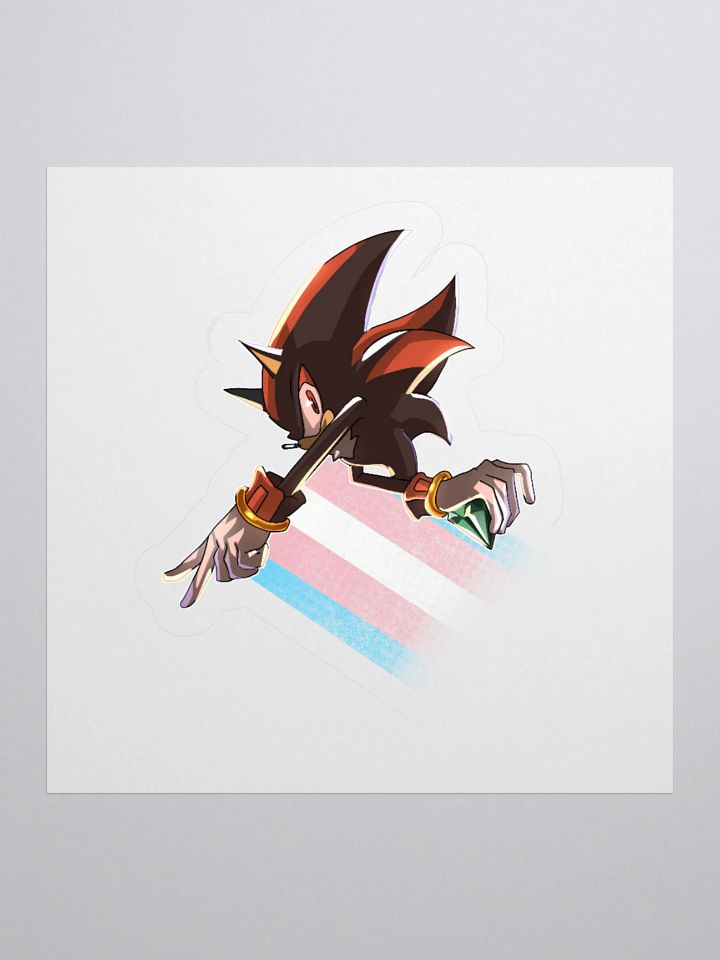 Shadow - transpride - sticker product image (1)