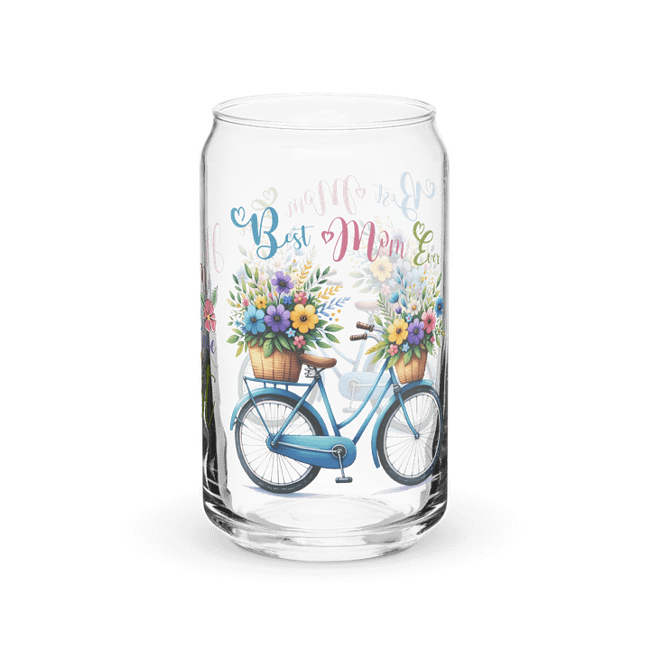 Blossoming Cheers Best Mom Ever, Mom You are the Best, Glass product image (2)