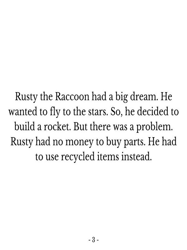 Rusty the Raccoon and the Recycled Rocket product image (4)