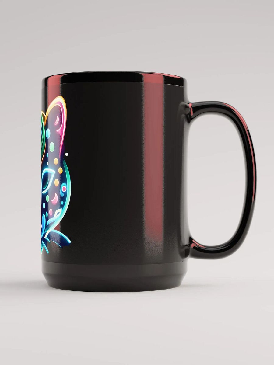 Neon Cat Sugar Skull Mug product image (1)