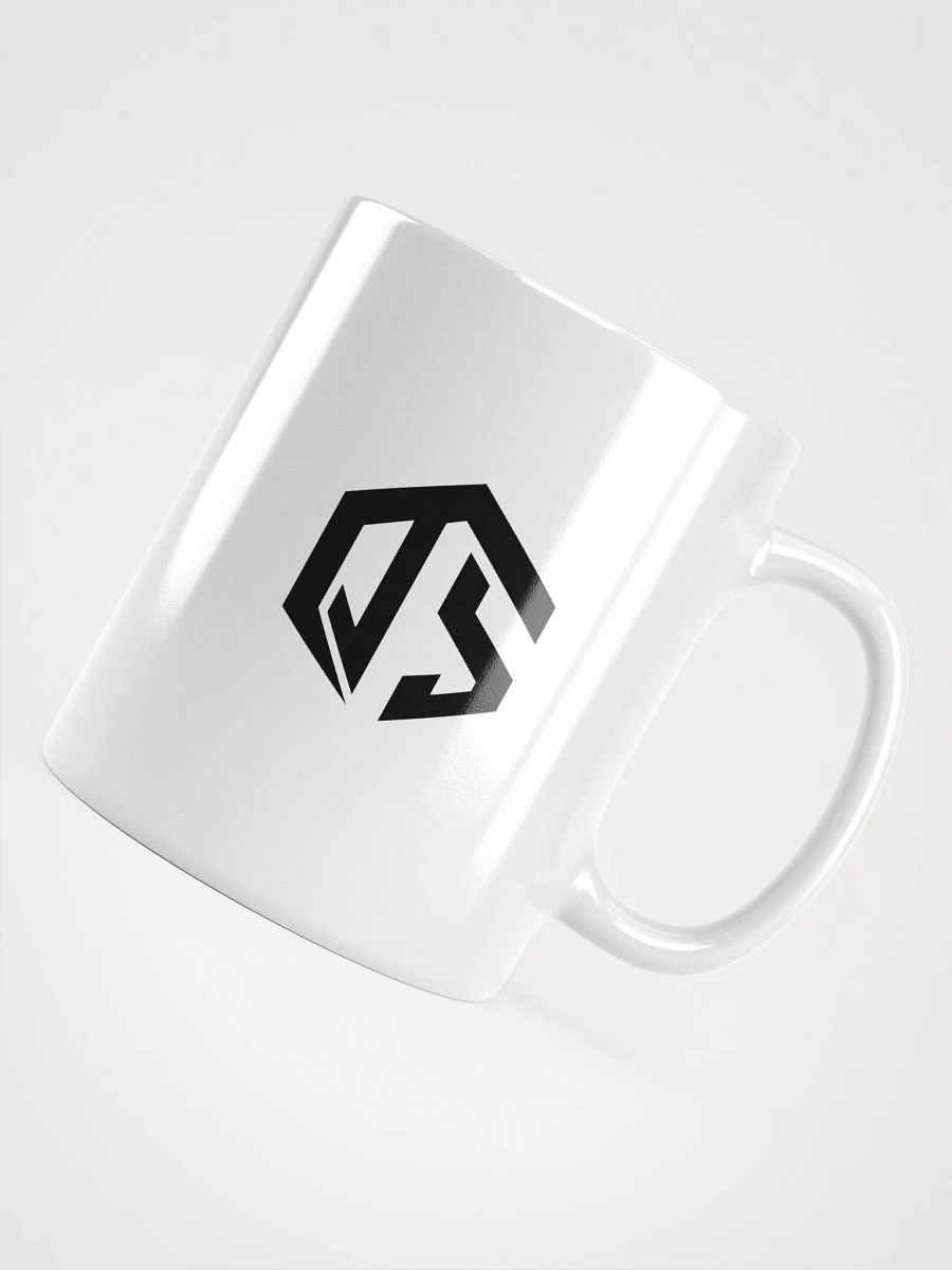 QS Logo White Glossy Mug product image (12)