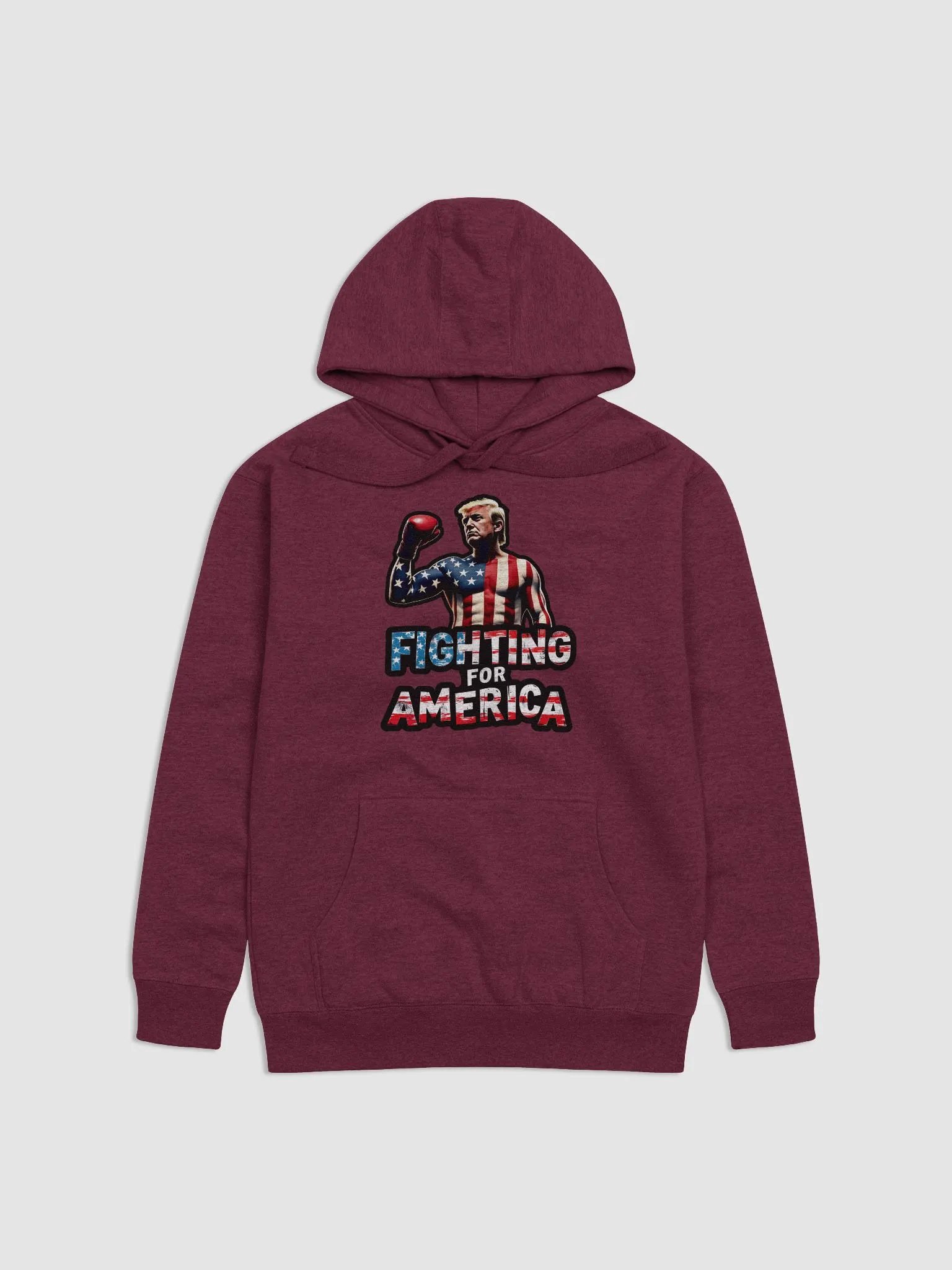 Hoodie: Trump, Fighting for America product image (7)