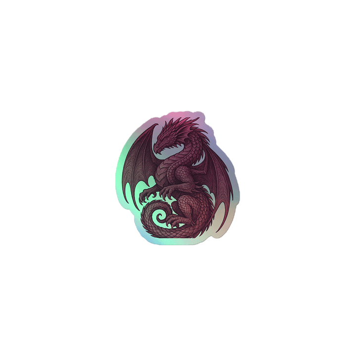 🐉 The Pink Dragon Sticker – Stick Your Flame, Seal Your Power 🐉 product image (1)