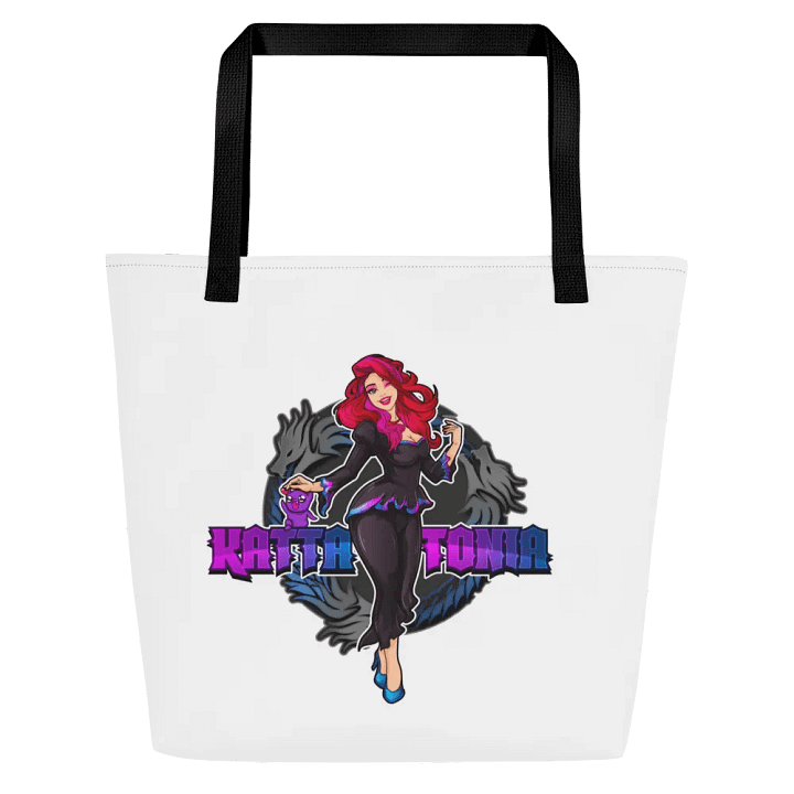 Kattatonia Logo 1 Large Tote product image (1)