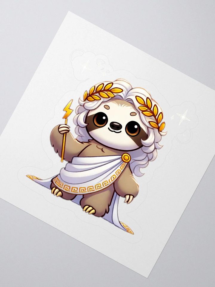 Sloth of the Gods Sticker product image (5)