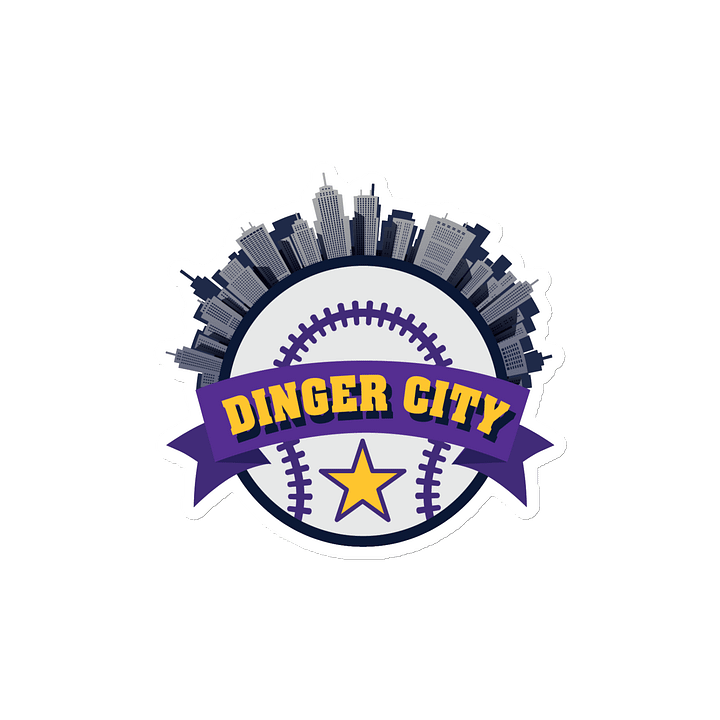 Dinger City Logo Magnet product image (2)