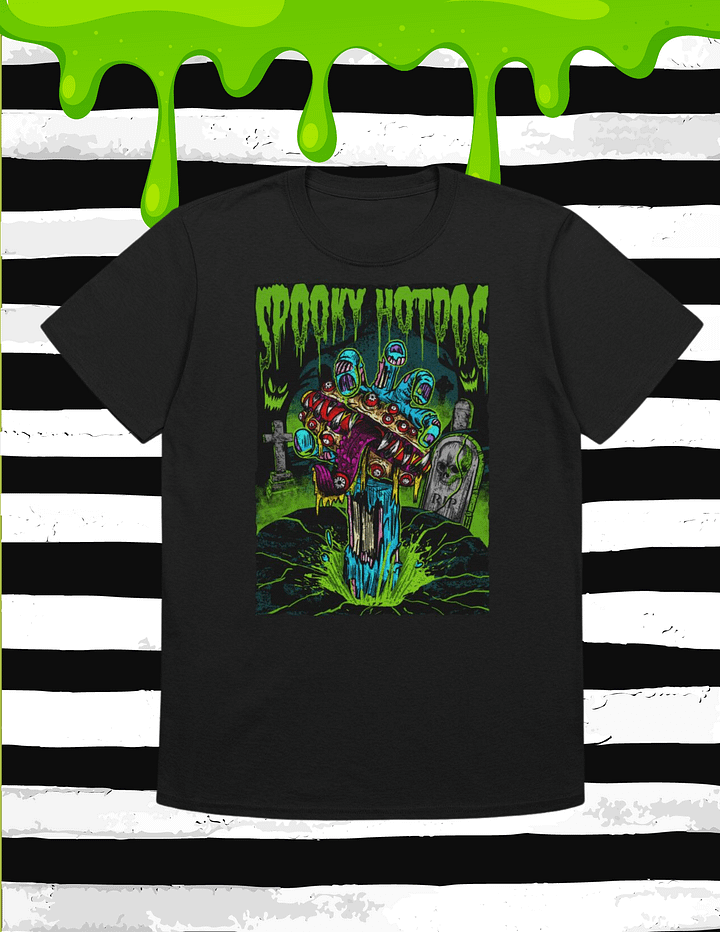 Spooky Hotdog Creature Feature Soft Tee product image (1)