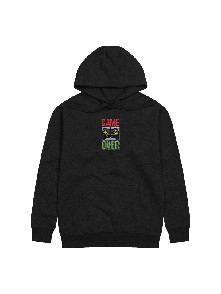 Game Over! Center Embroidered Hoodie product image (1)