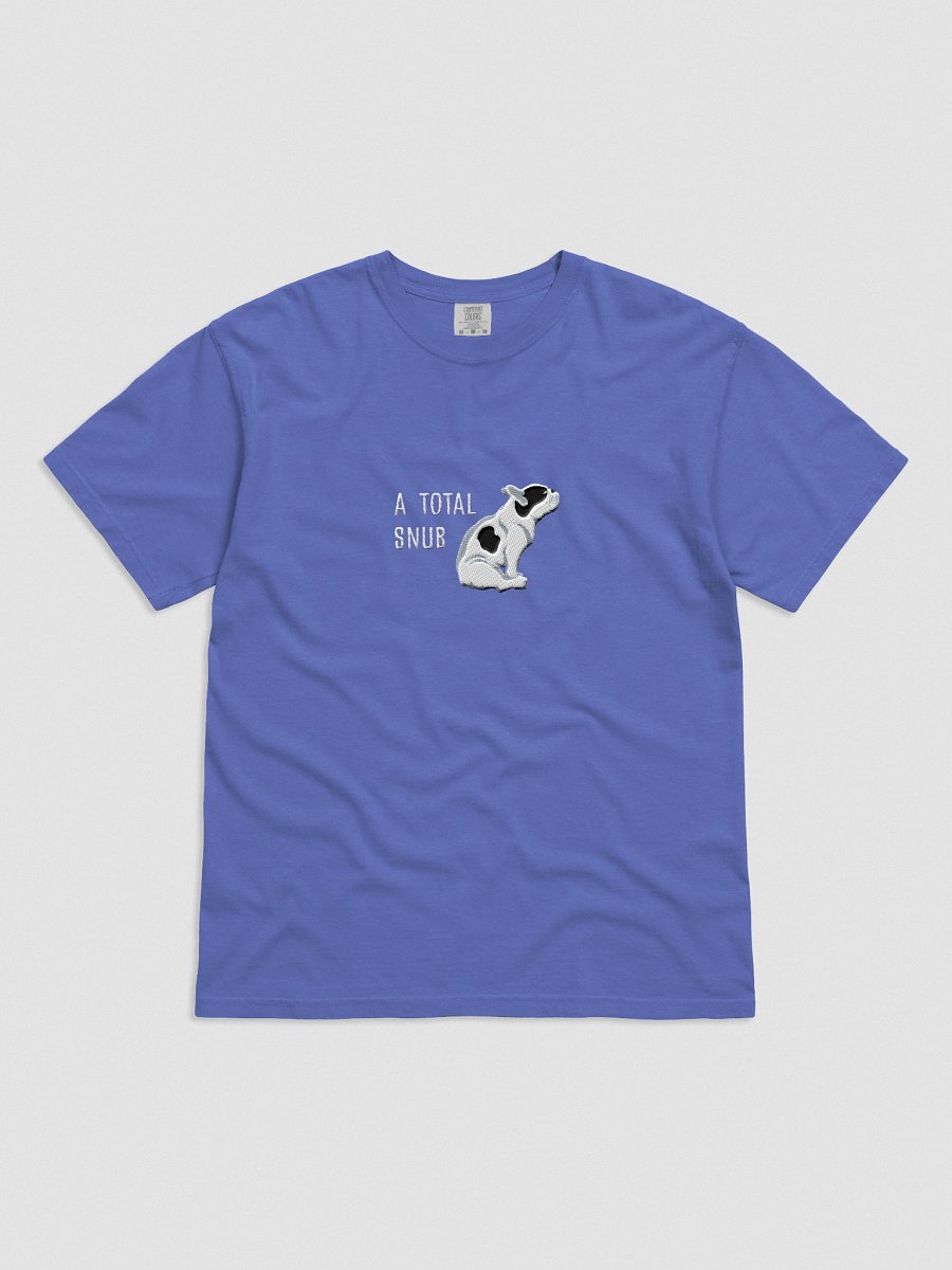 A Total Snub T-Shirt(Embroidered) of a French Bulldog(Pied Black) product image (41)