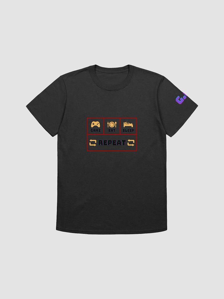 Game, Eat, Sleep, Repeat Unisex Tee product image (1)