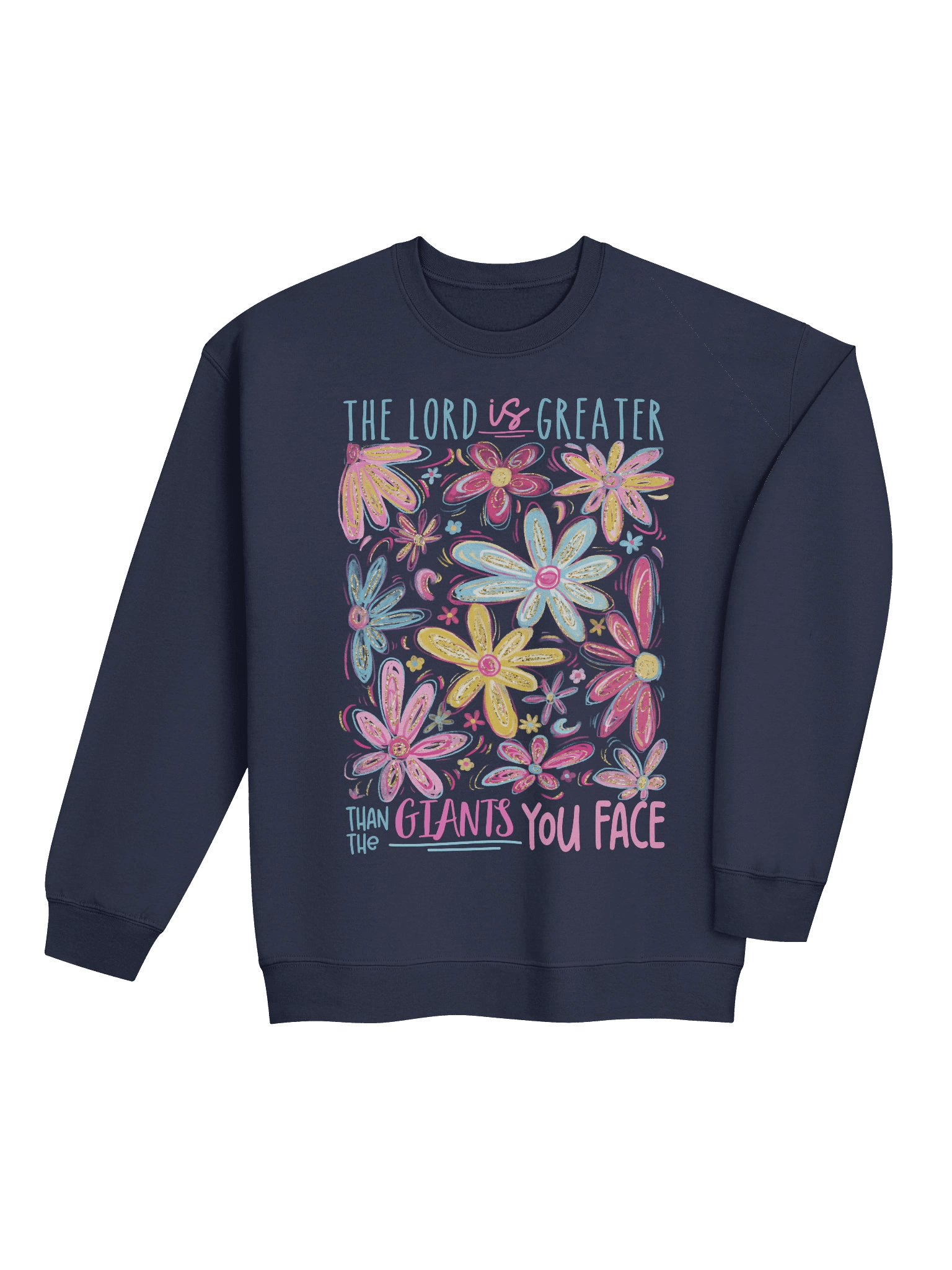 Greater Than the Giants Women’s Sweatshirt product image (7)