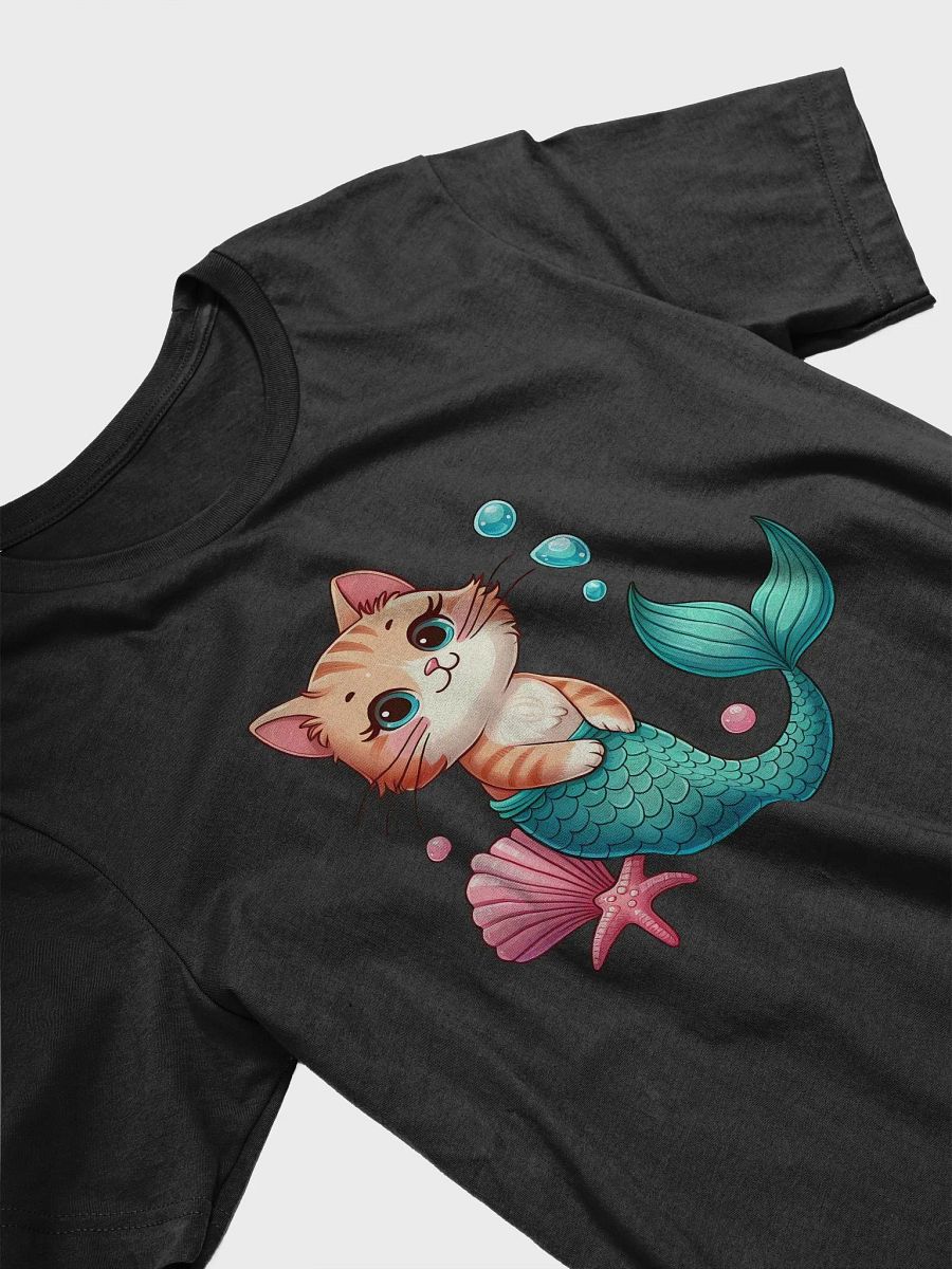 Cat Mermaid Supersoft Unisex T-Shirt product image (3)