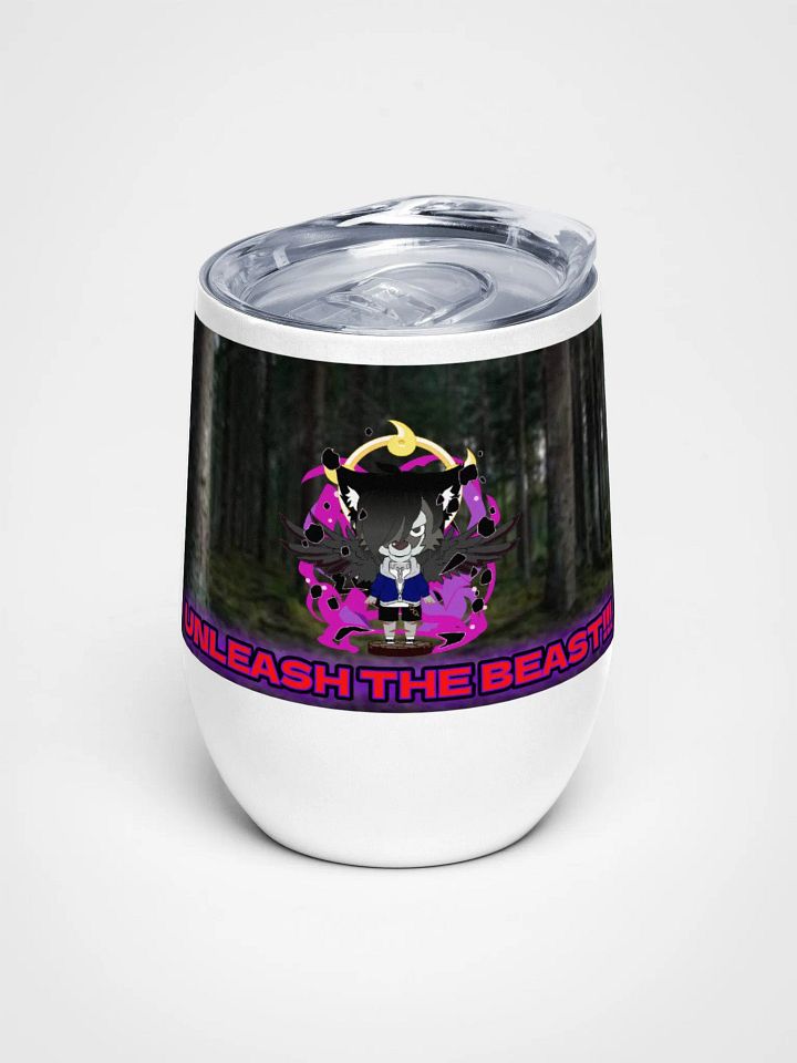 Unleash the beast- wine tumbler product image (1)
