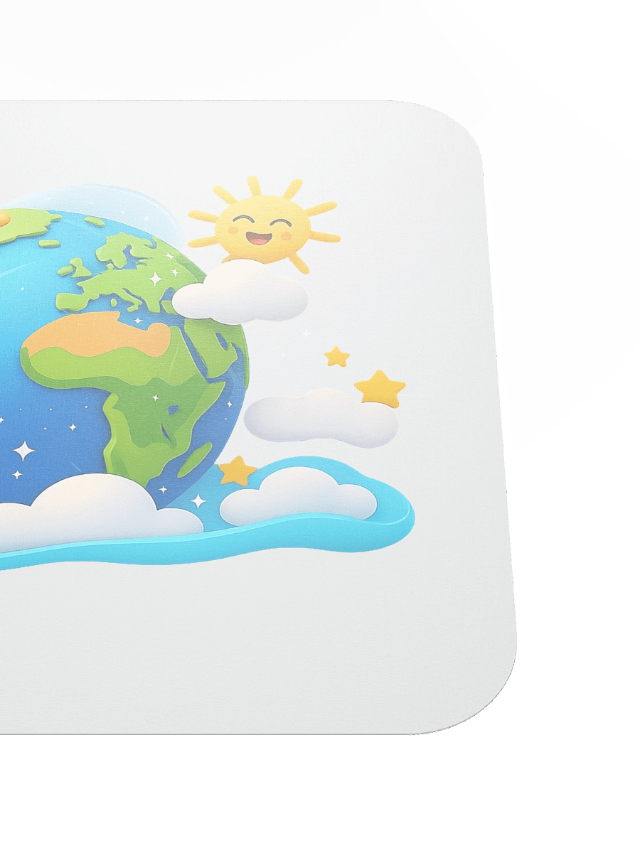 🌍 JessyJesty Earth Classic Mouse Pad – Eco-Inspired Style for Your Workspace product image (5)
