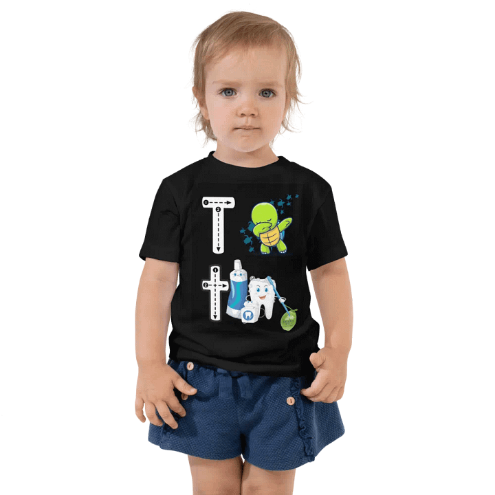 JoBeth Design Black 🐢 Tt Toddler T-Shirt 👚 product image (1)