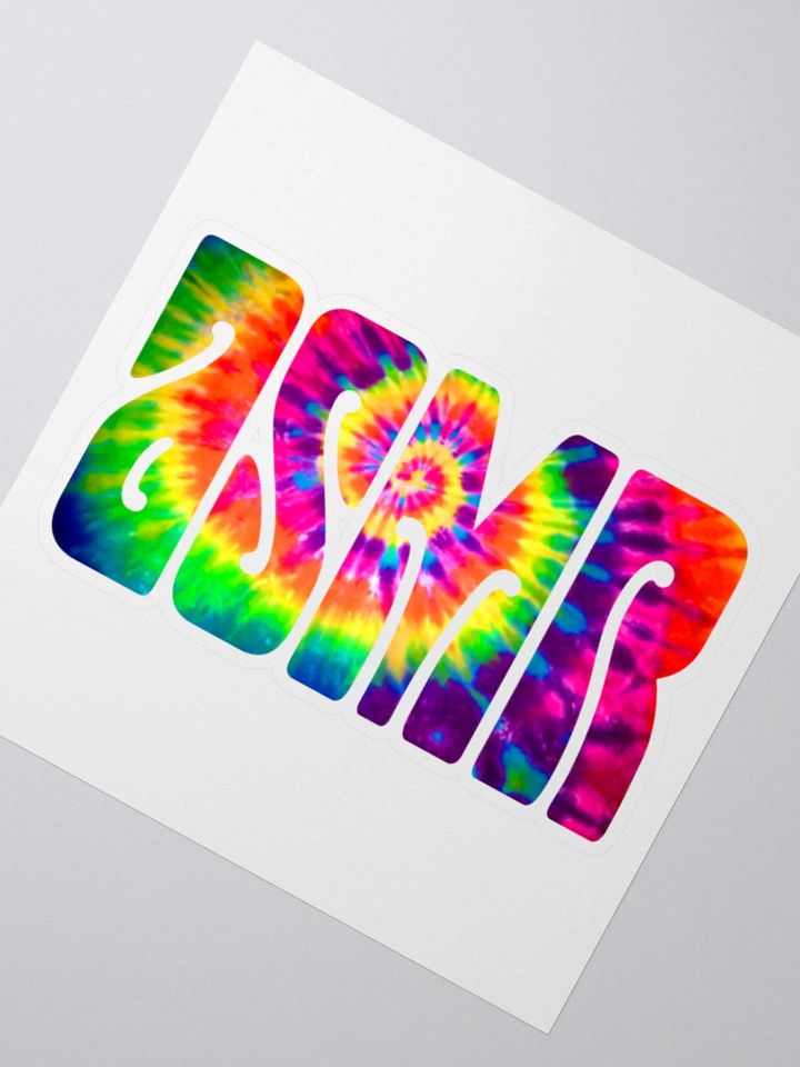 ASMR Tie Dye / Sticker product image (2)