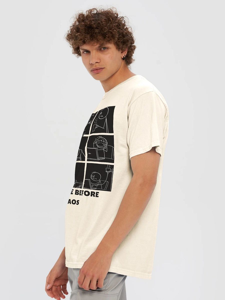 CAFFEINE BEFORE CHAOS T-SHIRT (BLACK) product image (54)