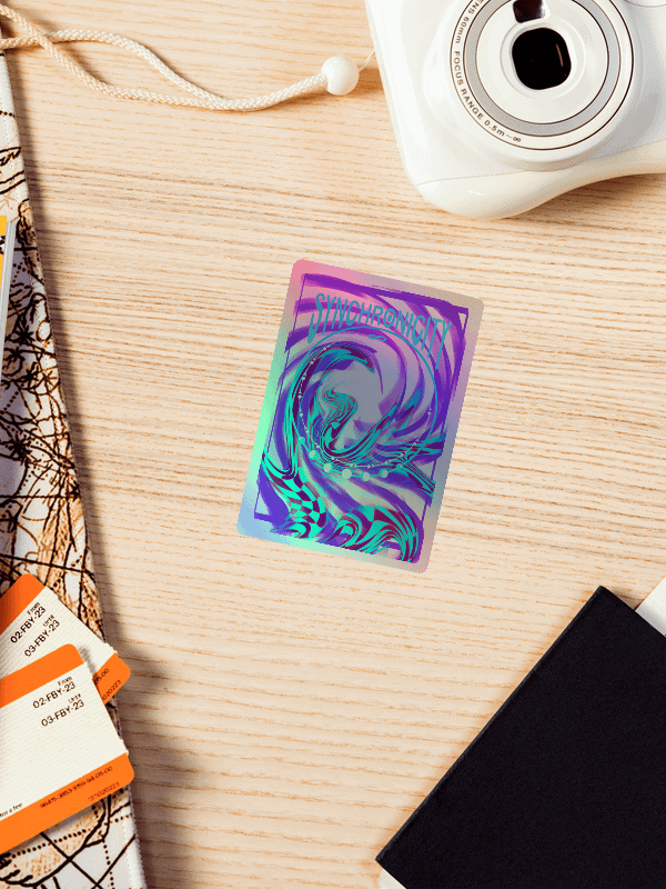 Synchronicity Spiral Sticker product image (5)