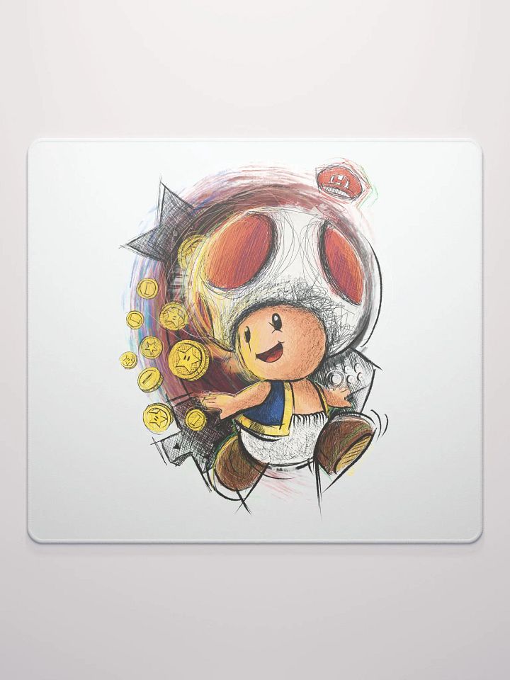 Toad by StephyJ Gaming Mouse Pad product image (4)