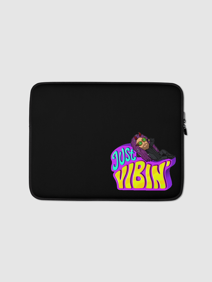 Just Vibin' Laptop Sleeve product image (1)