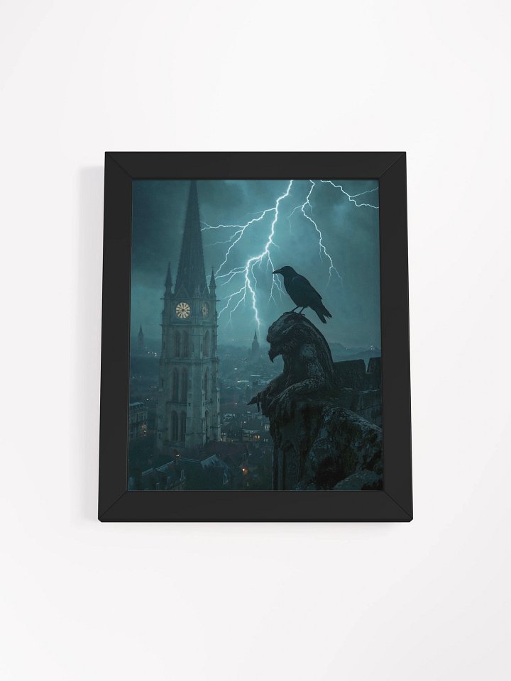 Sentinel of the Storm Framed Print product image (1)