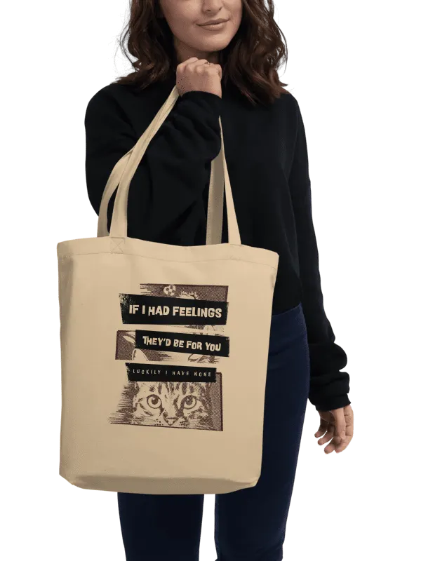 Vintage Cat Gaze - Organic Tote Bag product image (2)