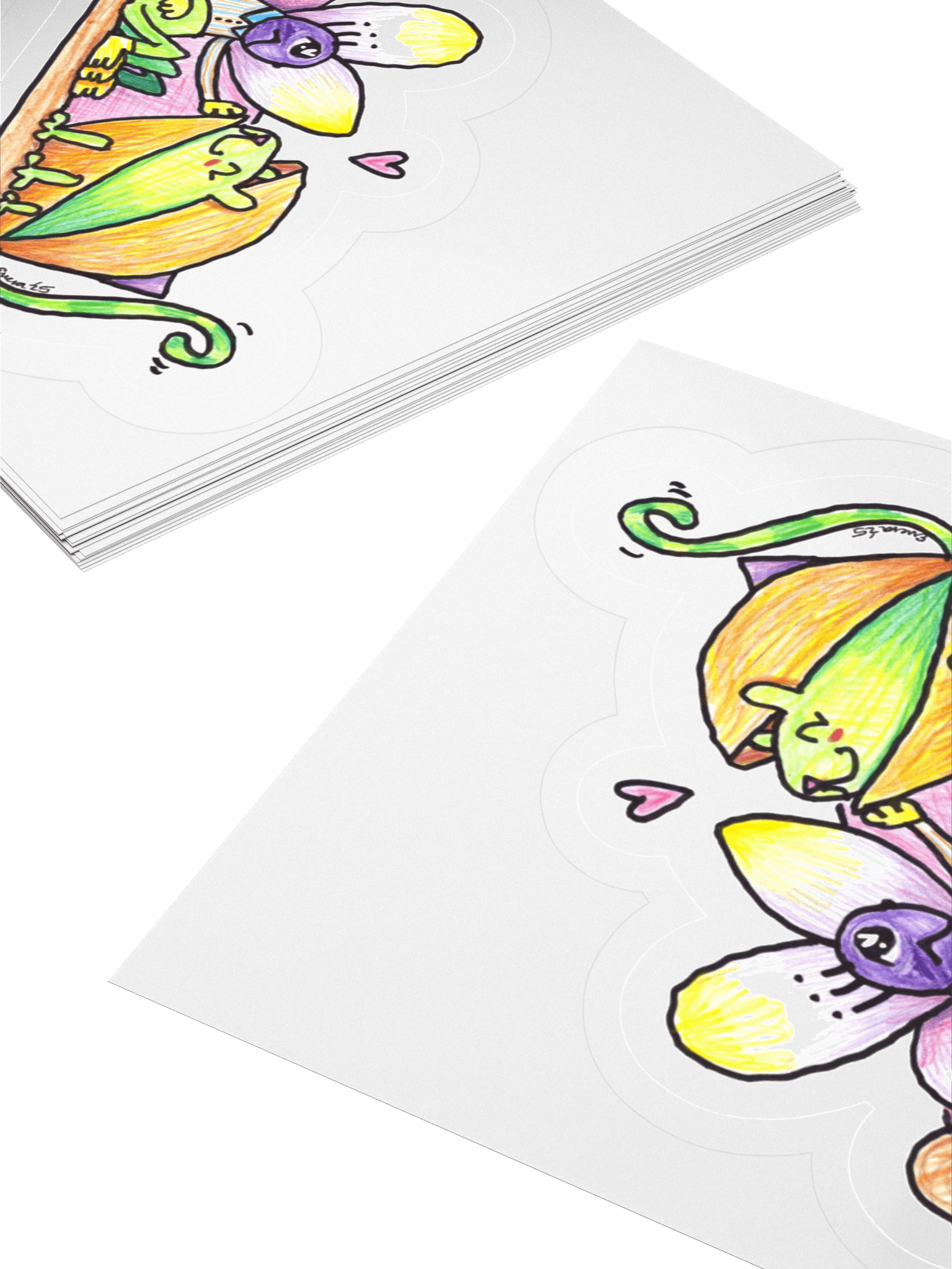 Orchid Pistachio Pie Sticker product image (4)