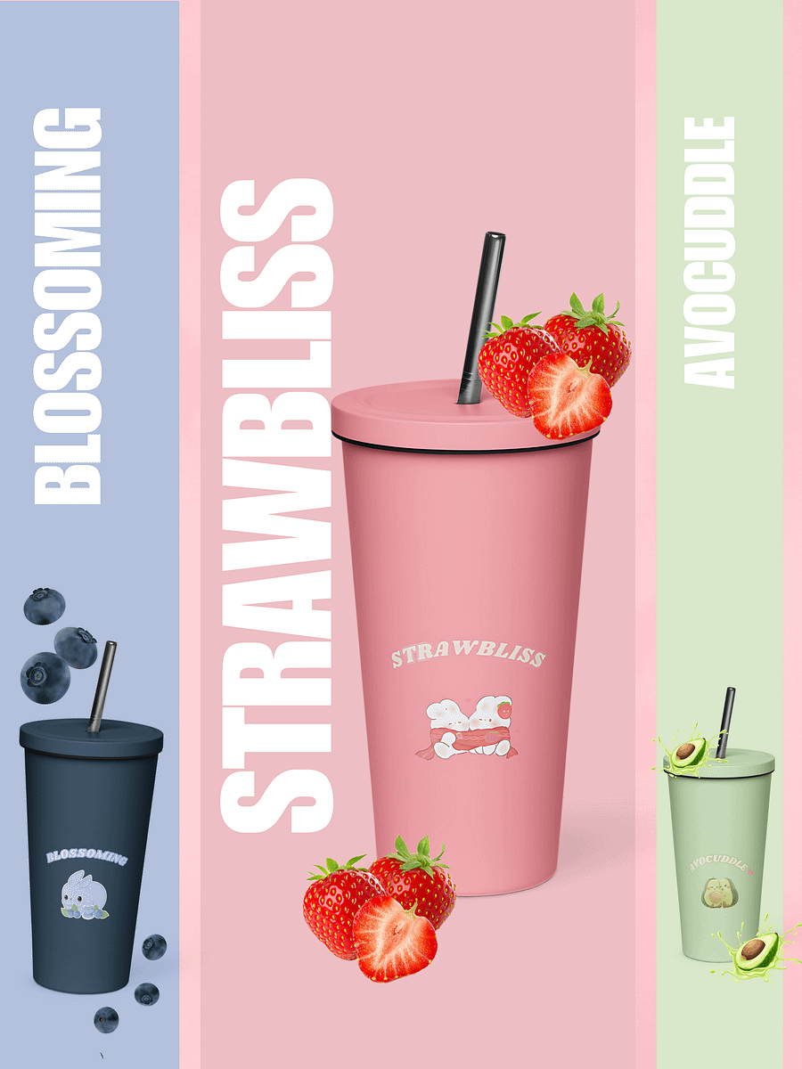 Strawbliss Tumbler 🍓 product image (7)