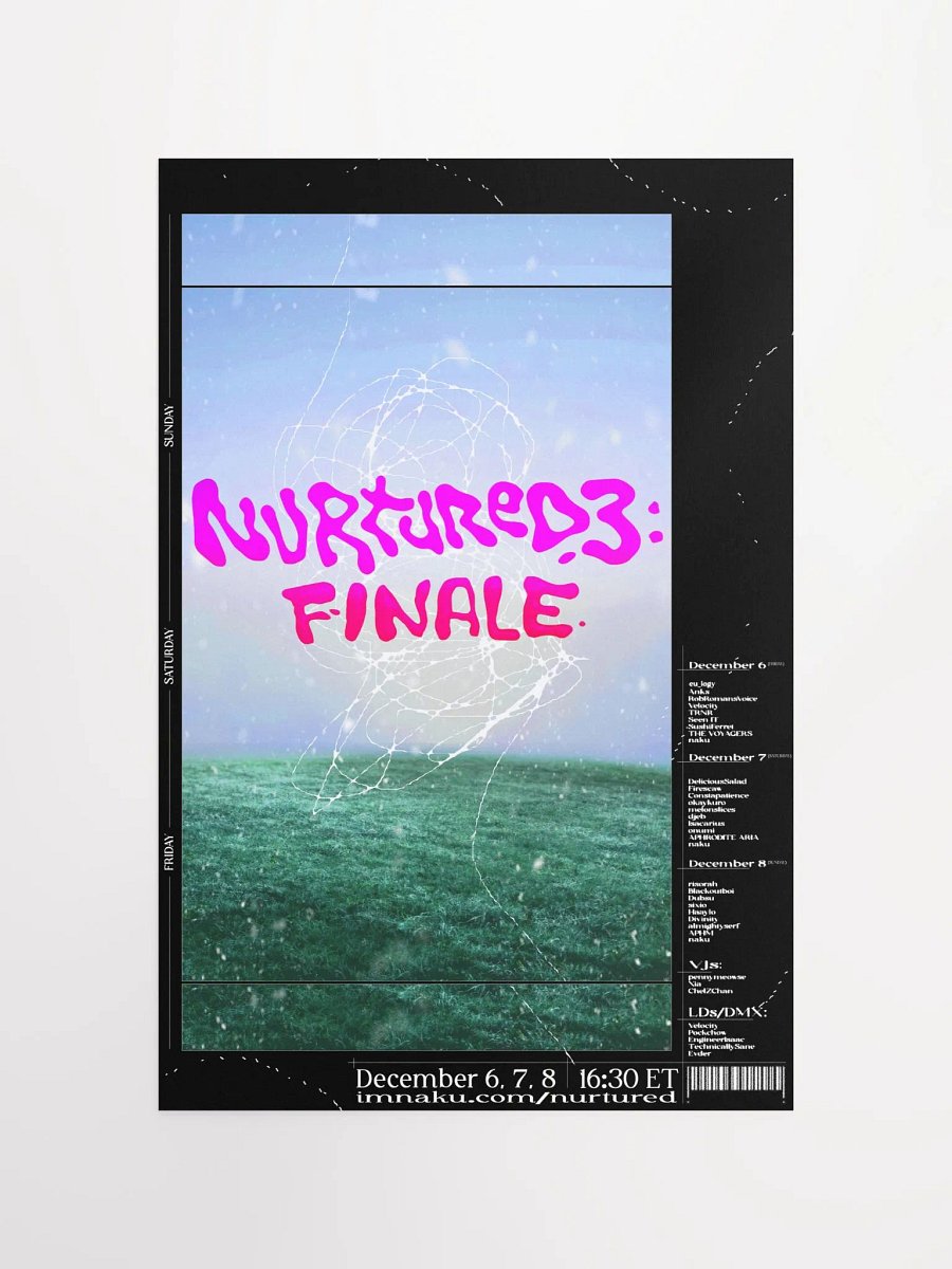 Nurtured 3: Finale Poster product image (4)