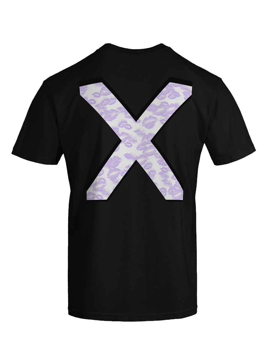 White X Lilac Lipstick Kisses | Shirt product image (4)