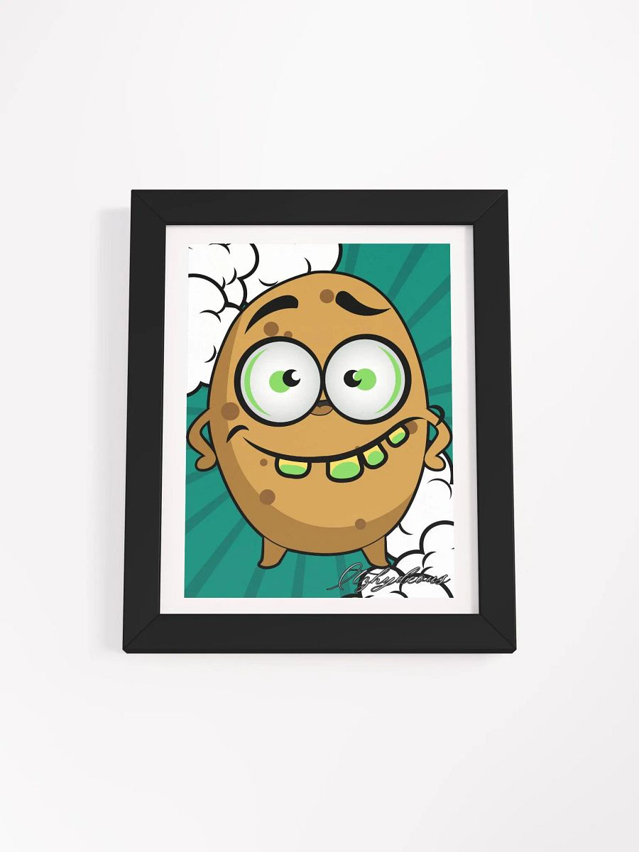 Energetic Grin Matte Poster product image (1)