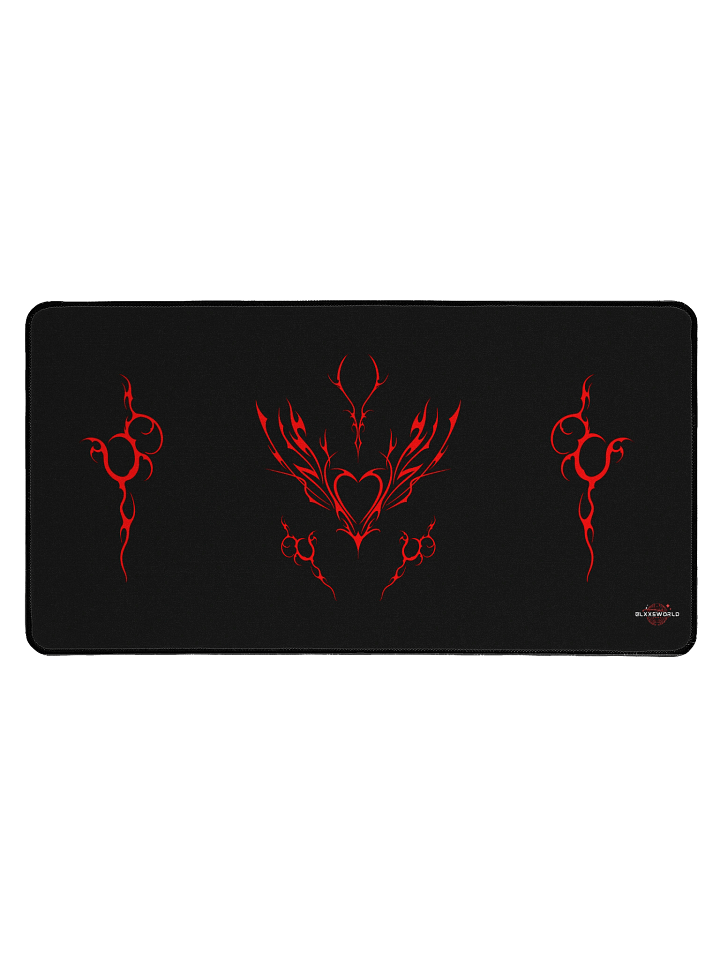 Inferno Heart Desk Mat product image (1)