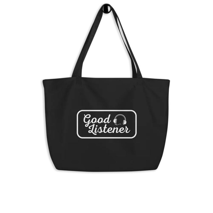 Good Listener Tote - Black product image (4)
