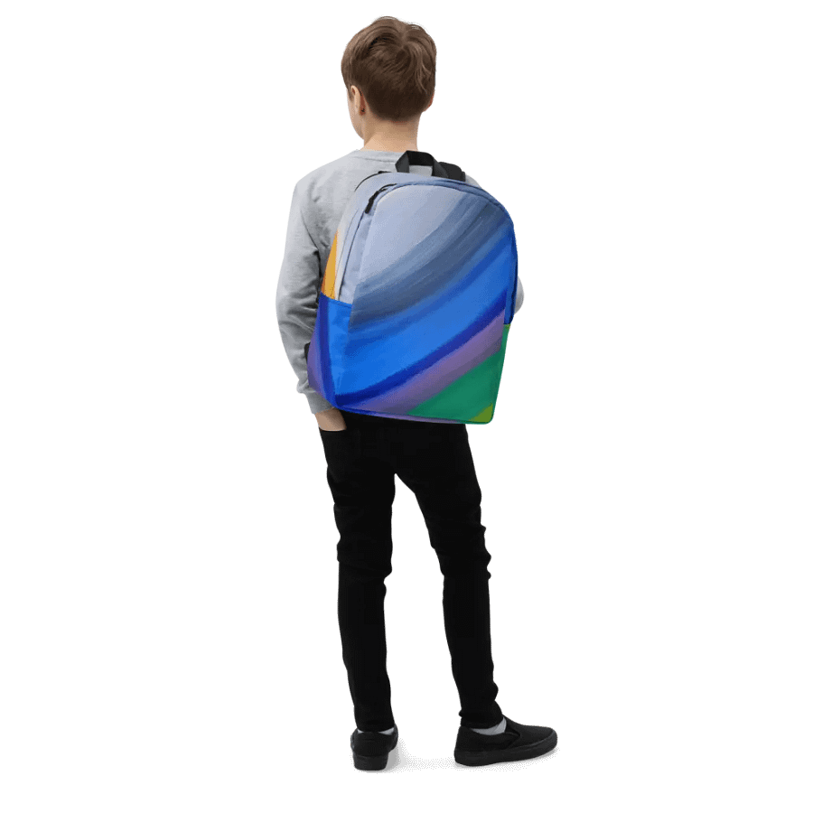 Sunrise Strokes All-Over Backpack product image (6)