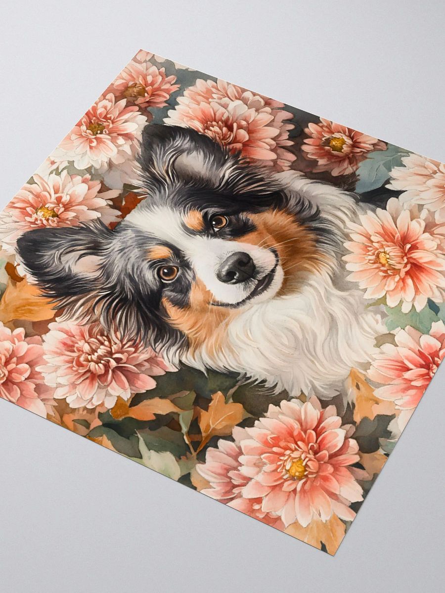 Chrysanthemum Dog Stickers product image (10)