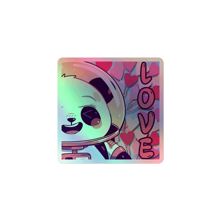 Love Holo Sticker product image (1)