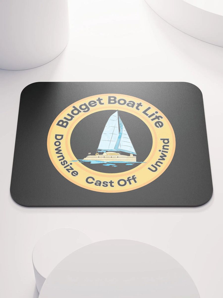 Budget Boat Life Mouse Pad product image (1)