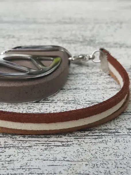 Campfire Faux Suede Bracelet | Handmade Accessory for Bellabeat Leaf Urban & Ivy product image (2)